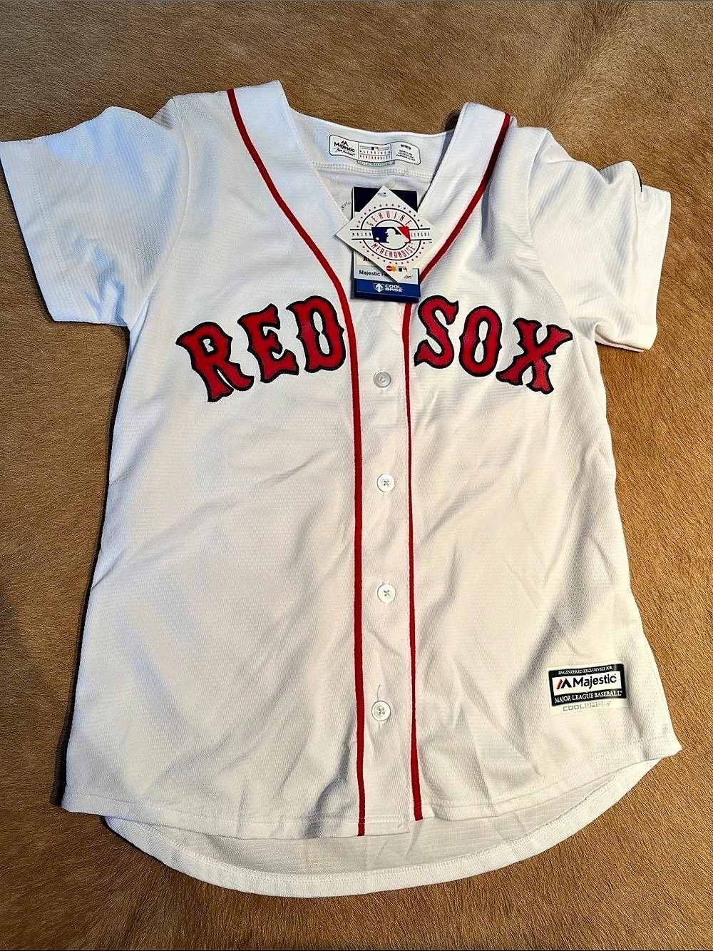 Majestic Major League The Mick 02 Boston Red Sox woman’s small medium